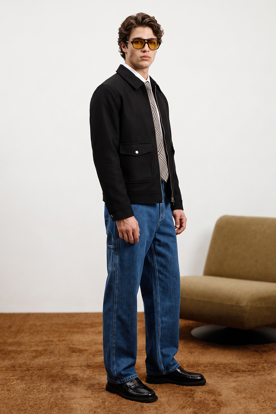 Felt Jacket - 1005