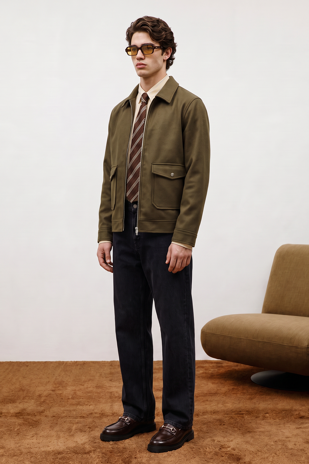 Felt Jacket - 1005