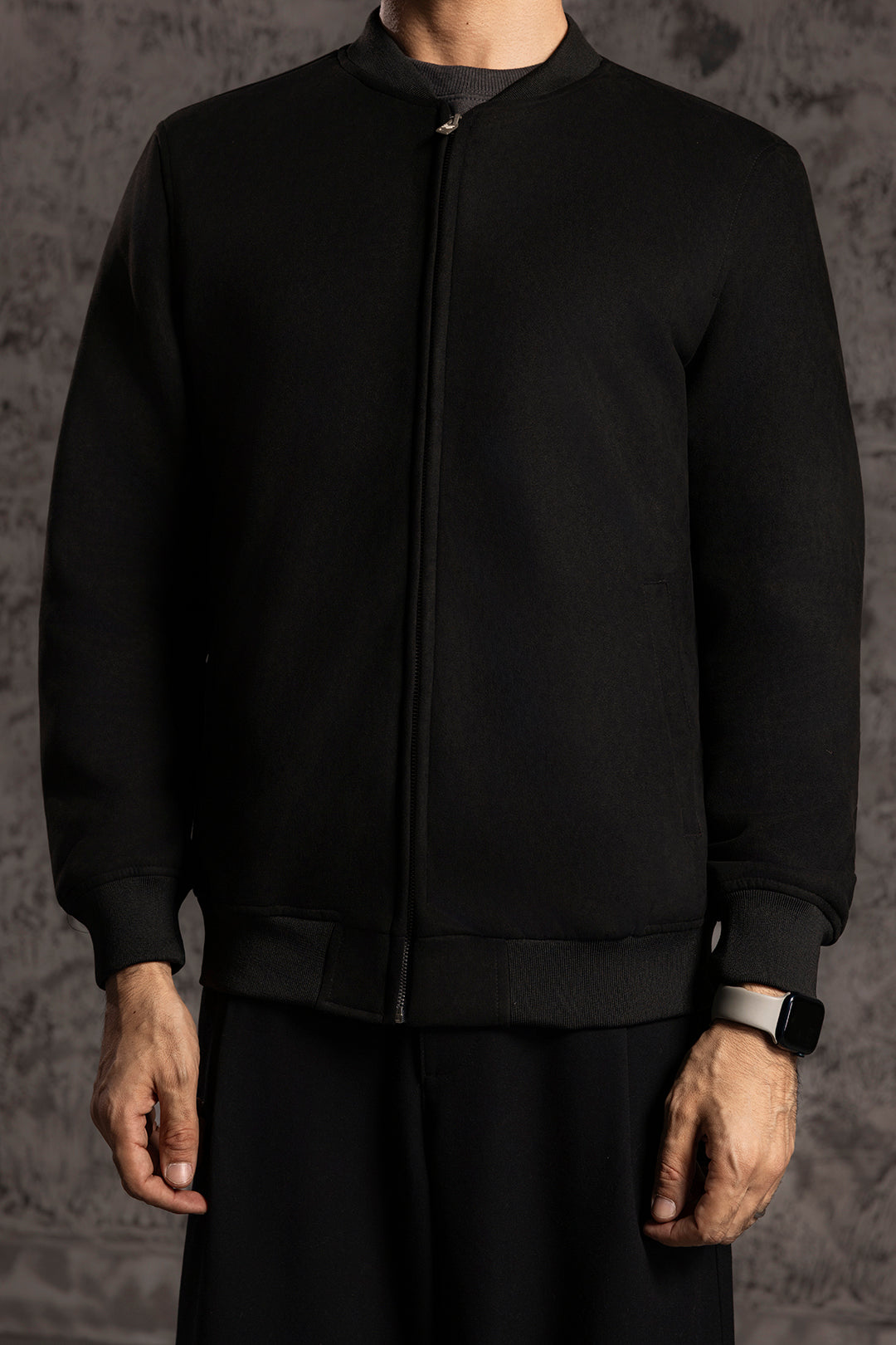 【BLACK】semoh Suede Jacket Faux Suede Jackets - 5005 – ZELLBURY