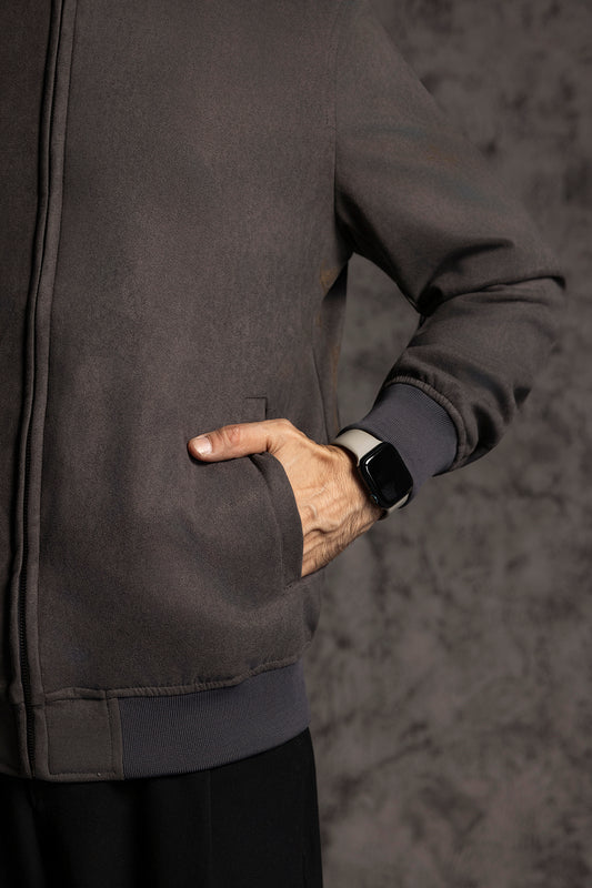 Faux Suede Jackets - 5005