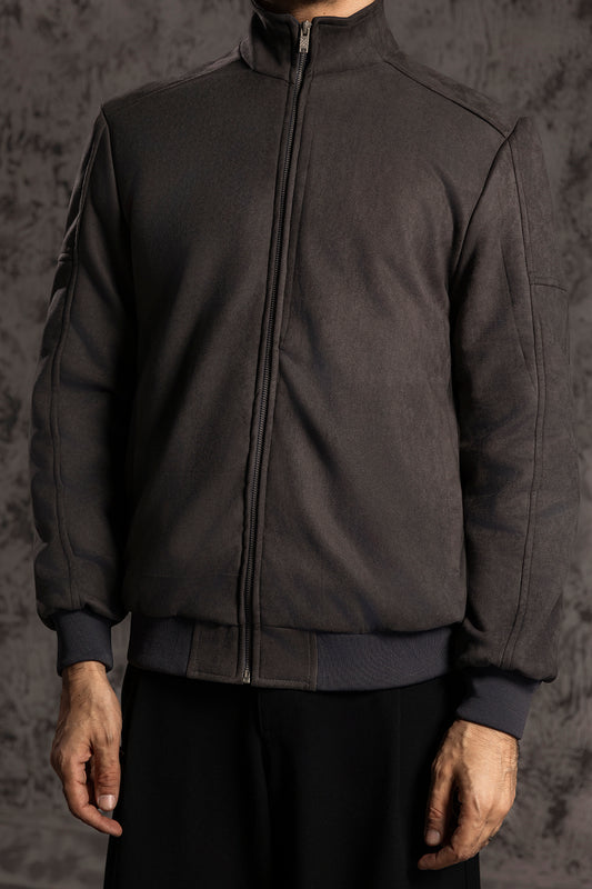 Faux Suede Jackets - 5005