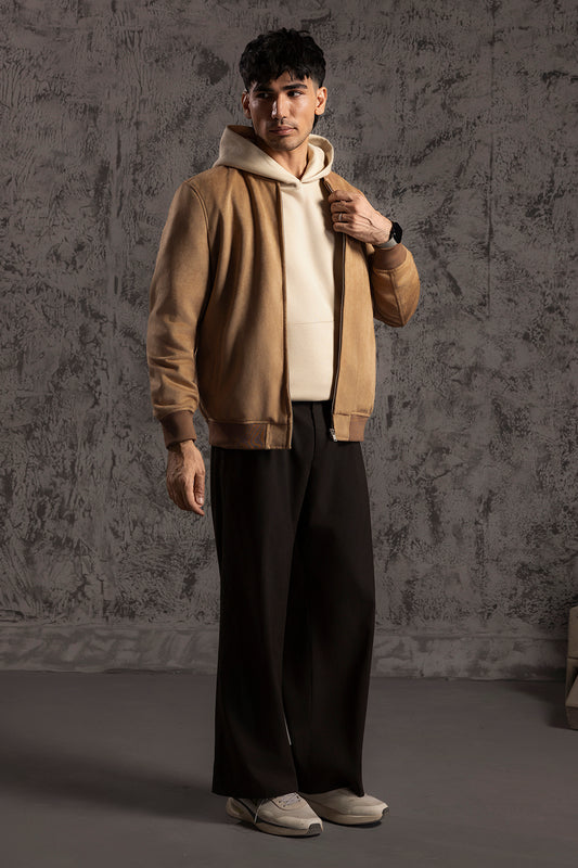 Faux Suede Jackets - 5005