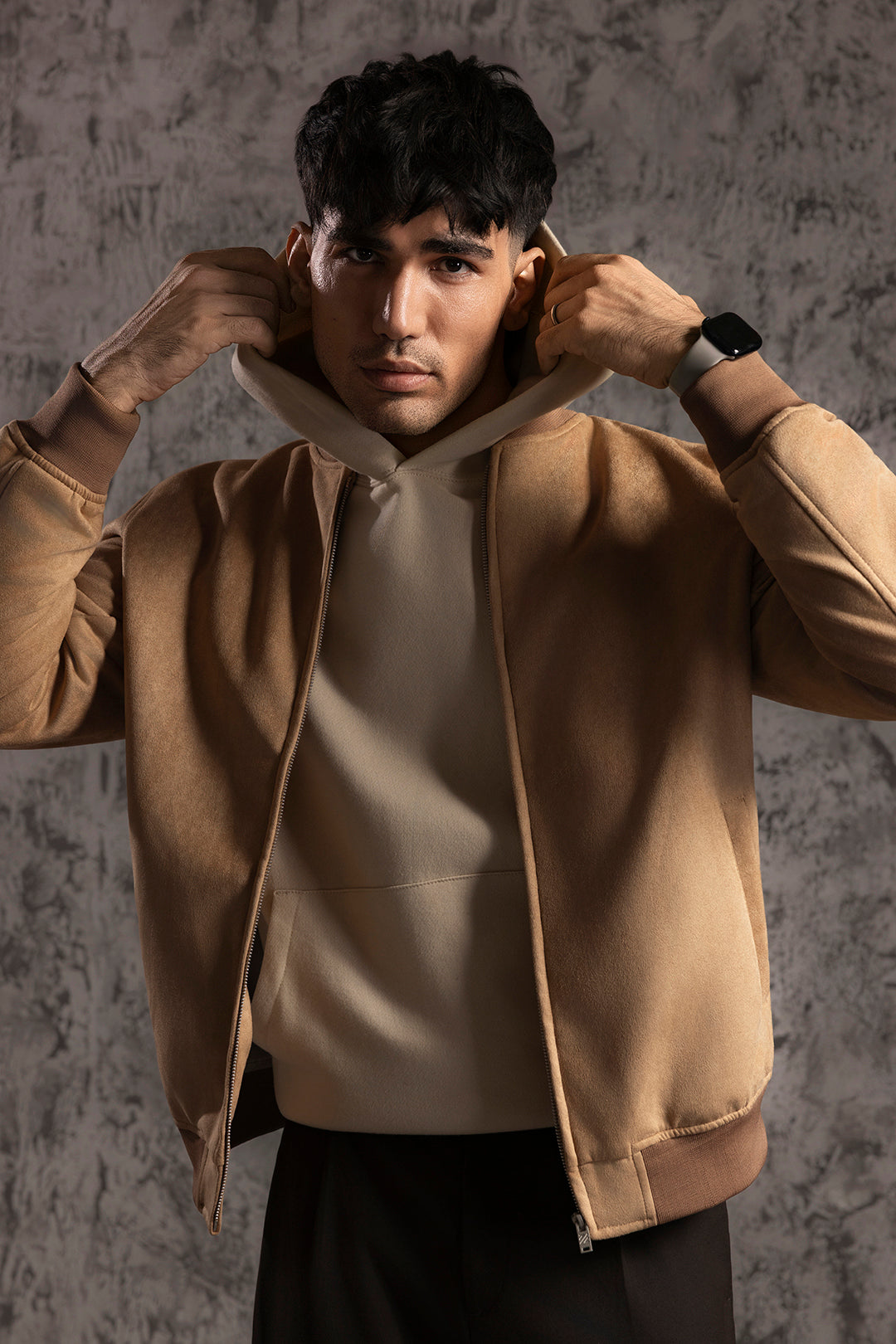 Faux Suede Jackets - 5005