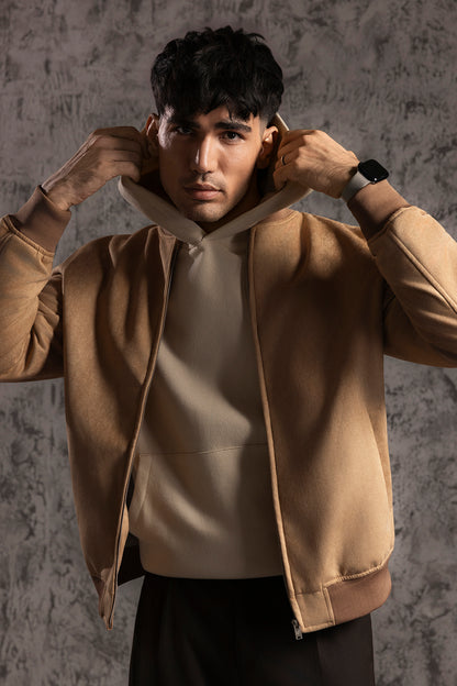 Faux Suede Jackets - 5005