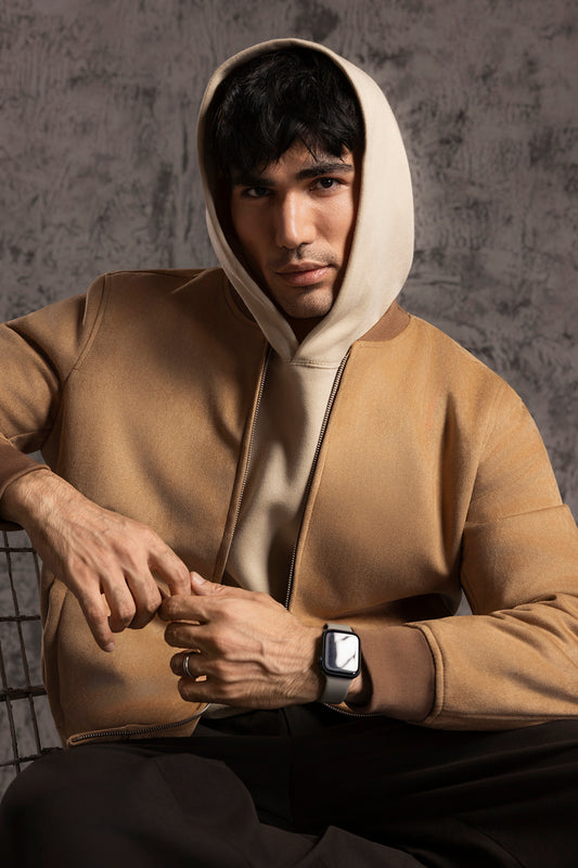 Faux Suede Jackets - 5005