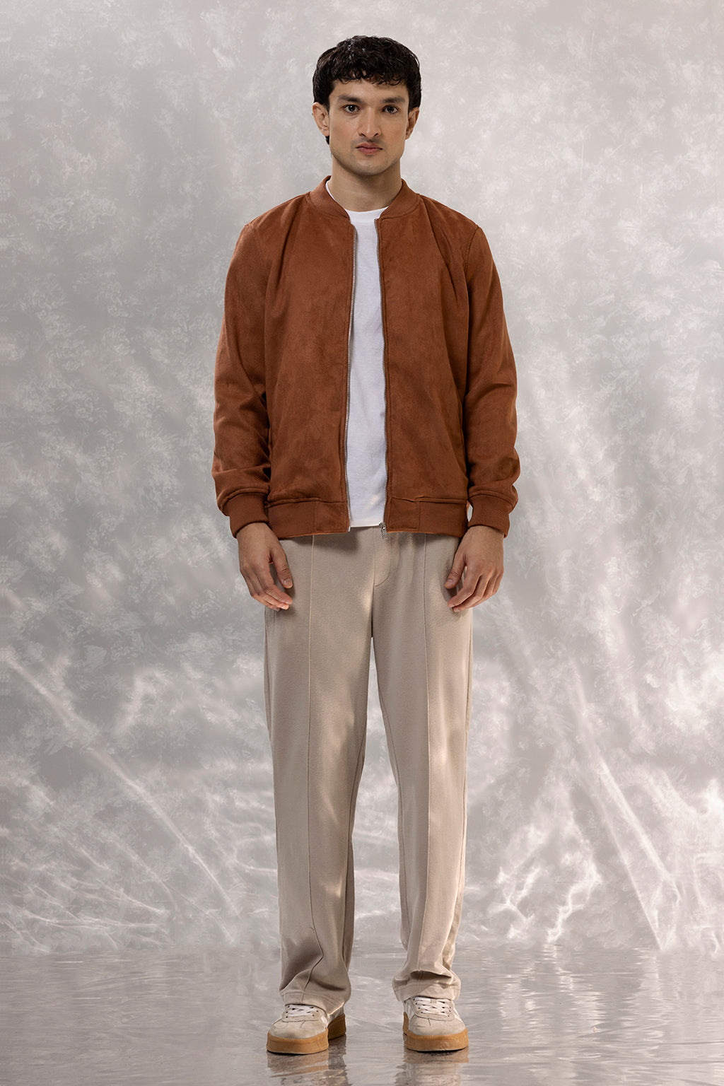 Faux Suede Jackets - 5005