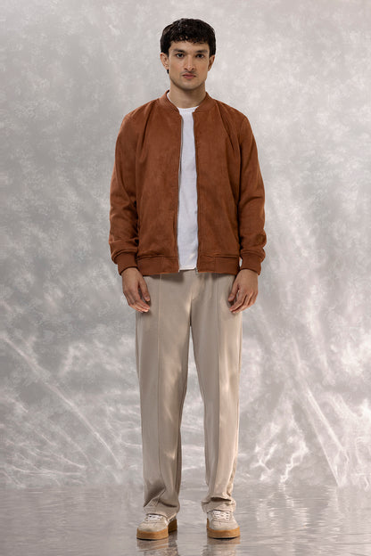 Faux Suede Jackets - 5005