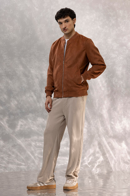 Faux Suede Jackets - 5005