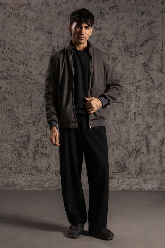 Faux Suede Jackets - 5006