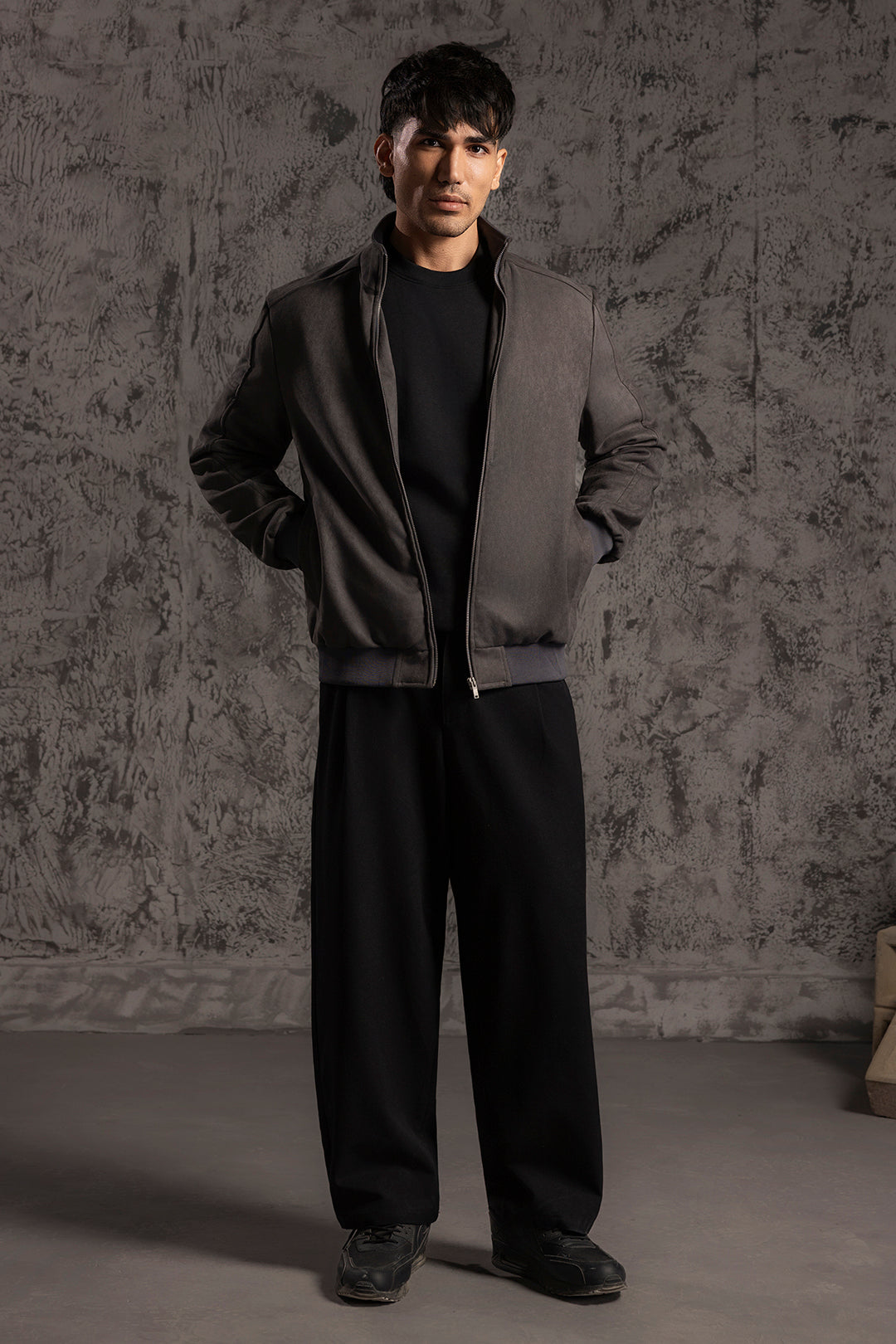 Faux Suede Jackets - 5006