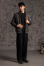 Faux Suede Jackets - 5006