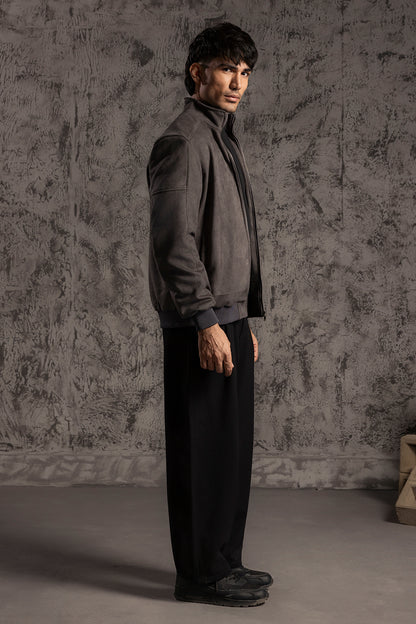 Faux Suede Jackets - 5006