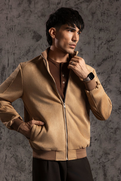 Faux Suede Jackets - 5006