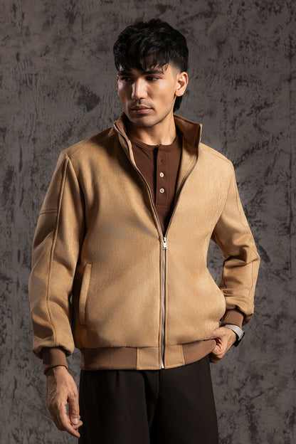 Faux Suede Jackets - 5006