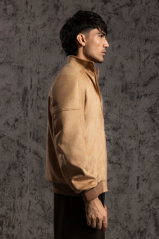 Faux Suede Jackets - 5006