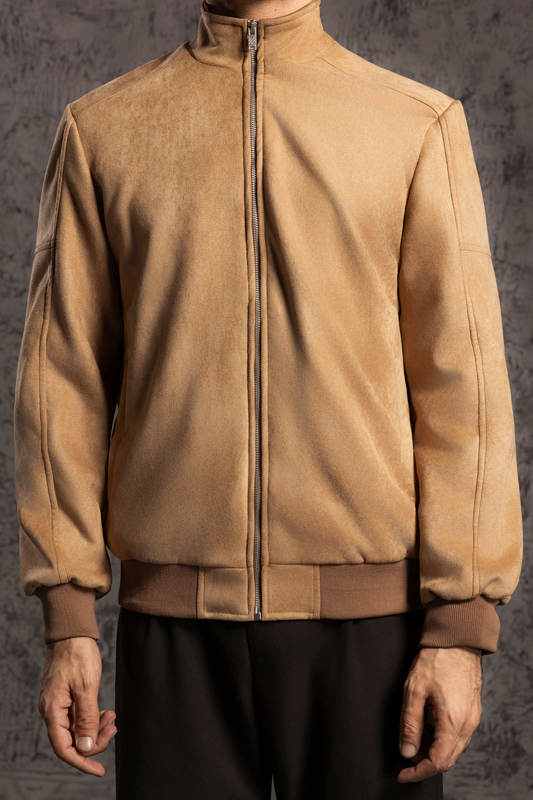 Faux Suede Jackets - 5006