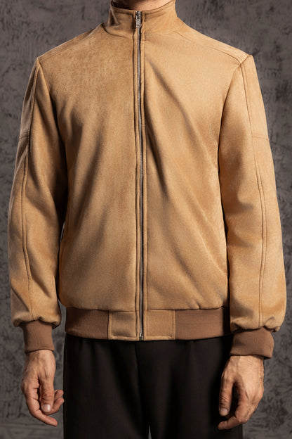 Faux Suede Jackets - 5006