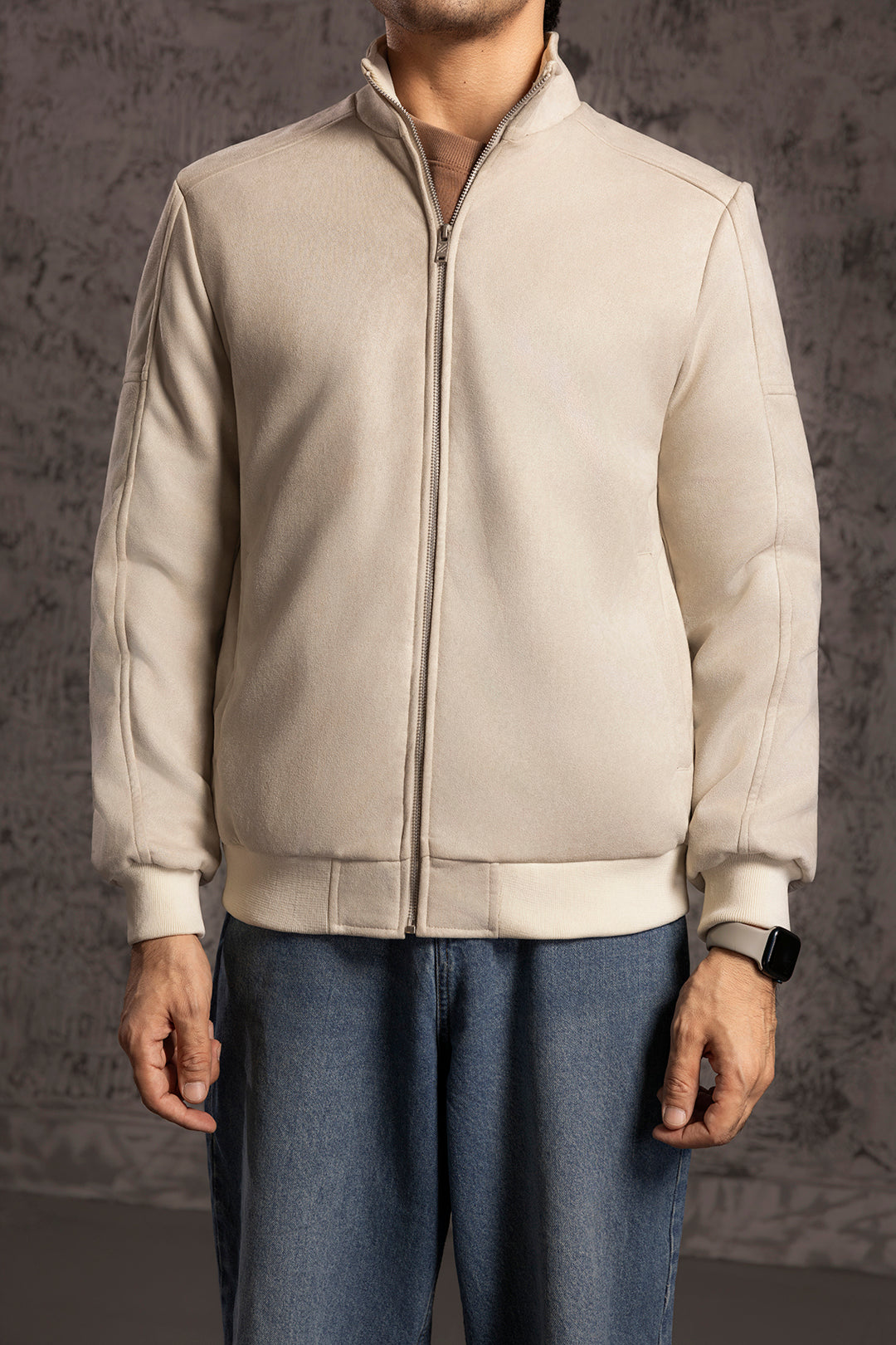 Faux Suede Jackets - 5006