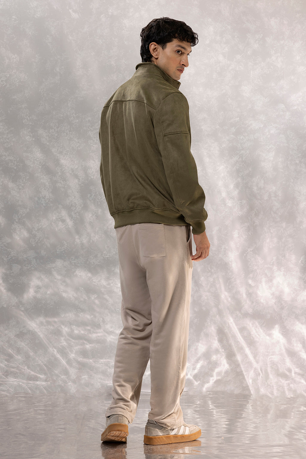 Faux Suede Jackets - 5006