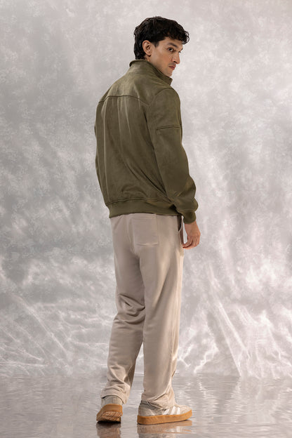 Faux Suede Jackets - 5006