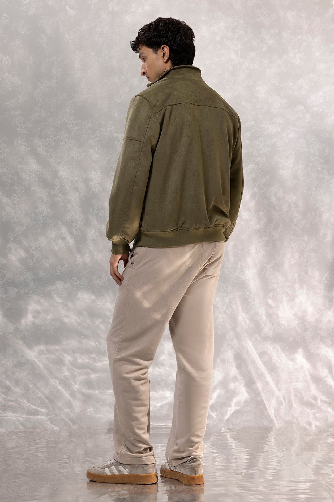 Faux Suede Jackets - 5006