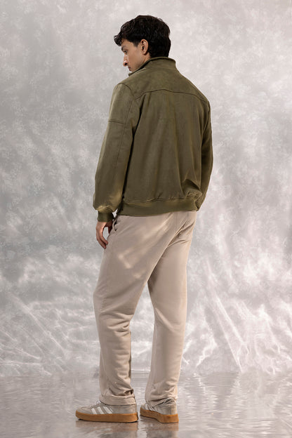 Faux Suede Jackets - 5006