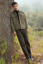 Faux Suede Jacket - 5007