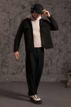 Faux Suede Jacket - 5008