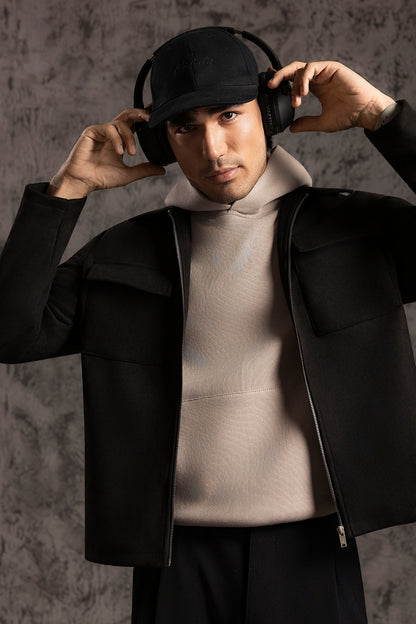 Faux Suede Jacket - 5008