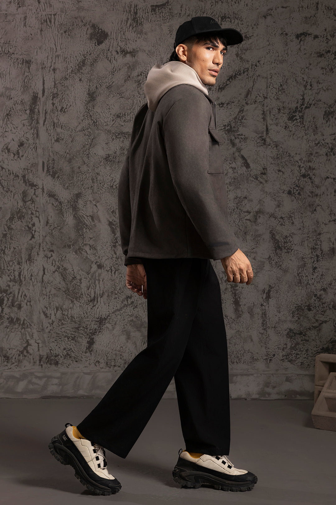 Faux Suede Jacket - 5008