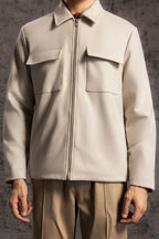 Faux Suede Jacket - 5008