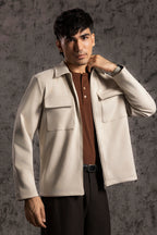 Faux Suede Jacket - 5008