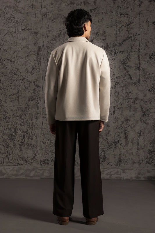 Faux Suede Jacket - 5008