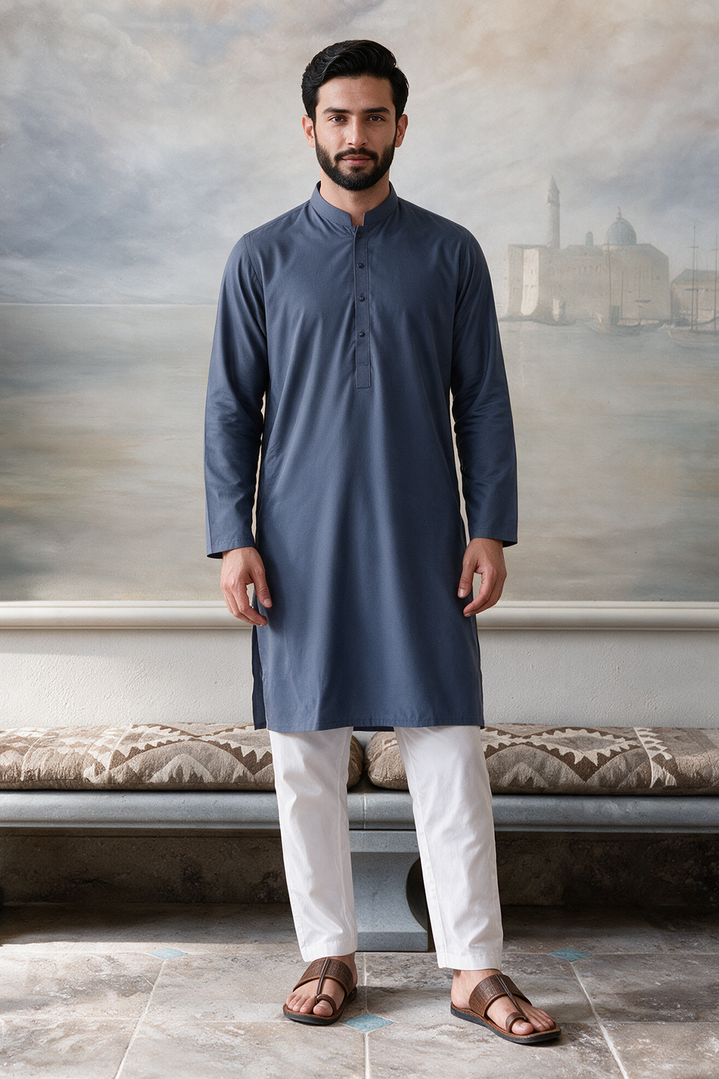 Wash & Wear Kurta - 5014