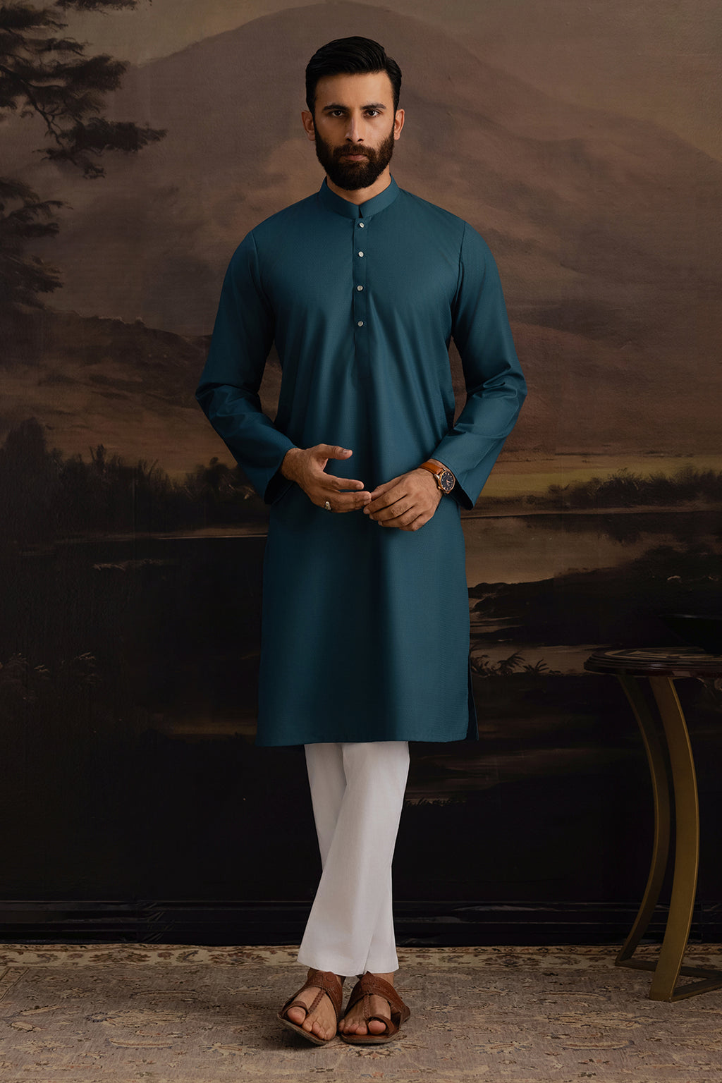 Wash & Wear Kurta - 5105