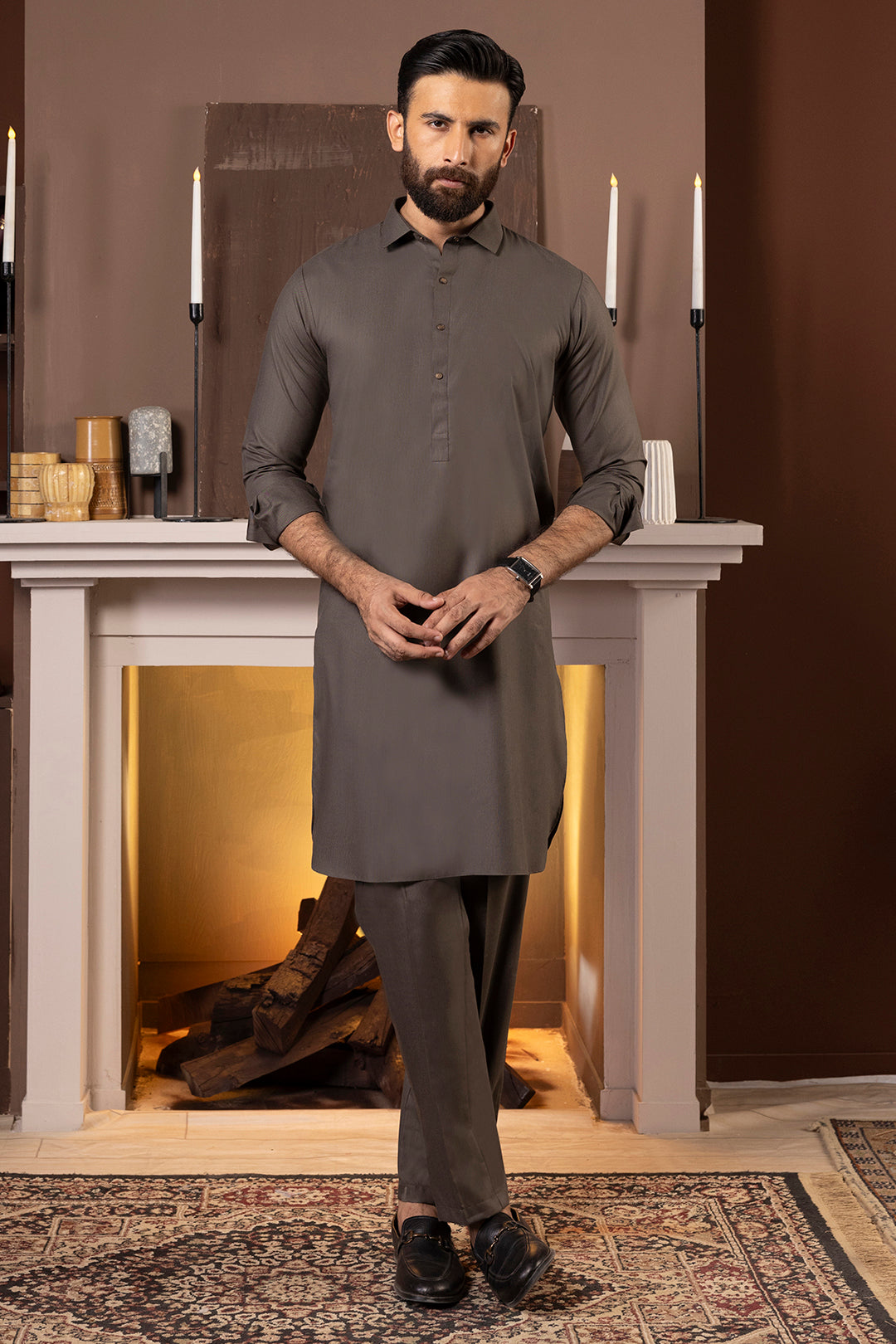 Wash & Wear Kurta Pajama - 0056