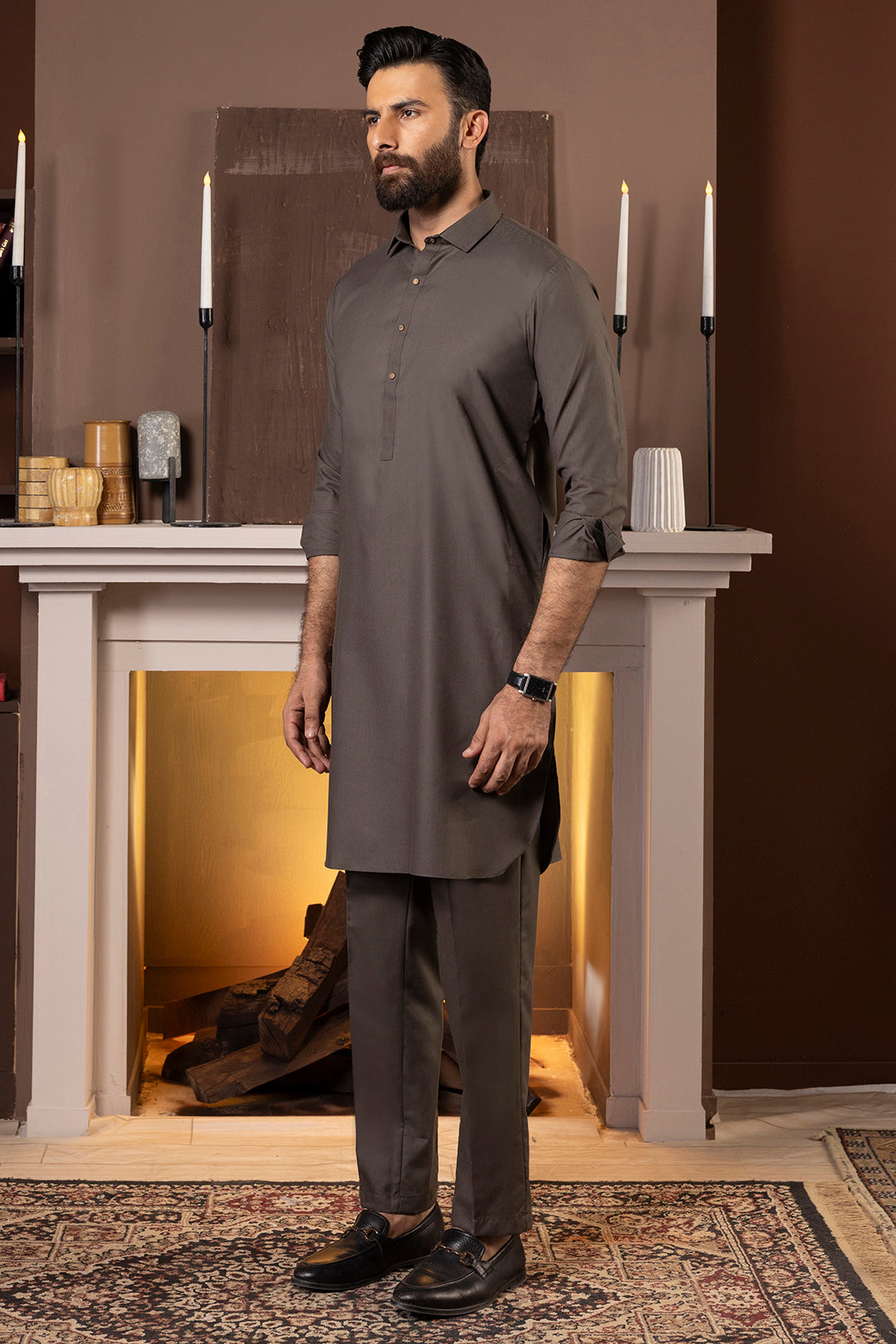 Wash & Wear Kurta Pajama - 0056