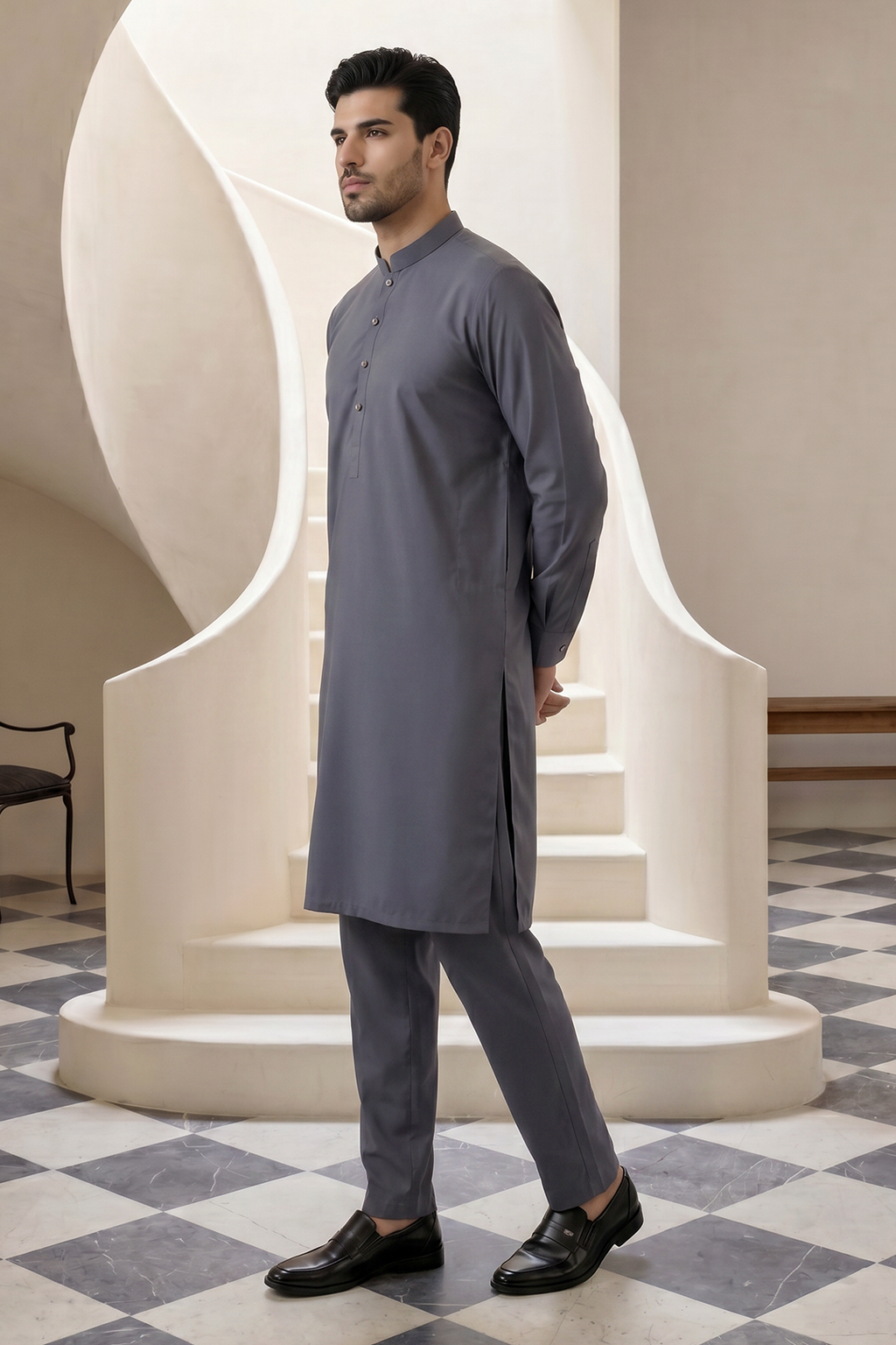 Wash & Wear Kurta Pajama - 2613