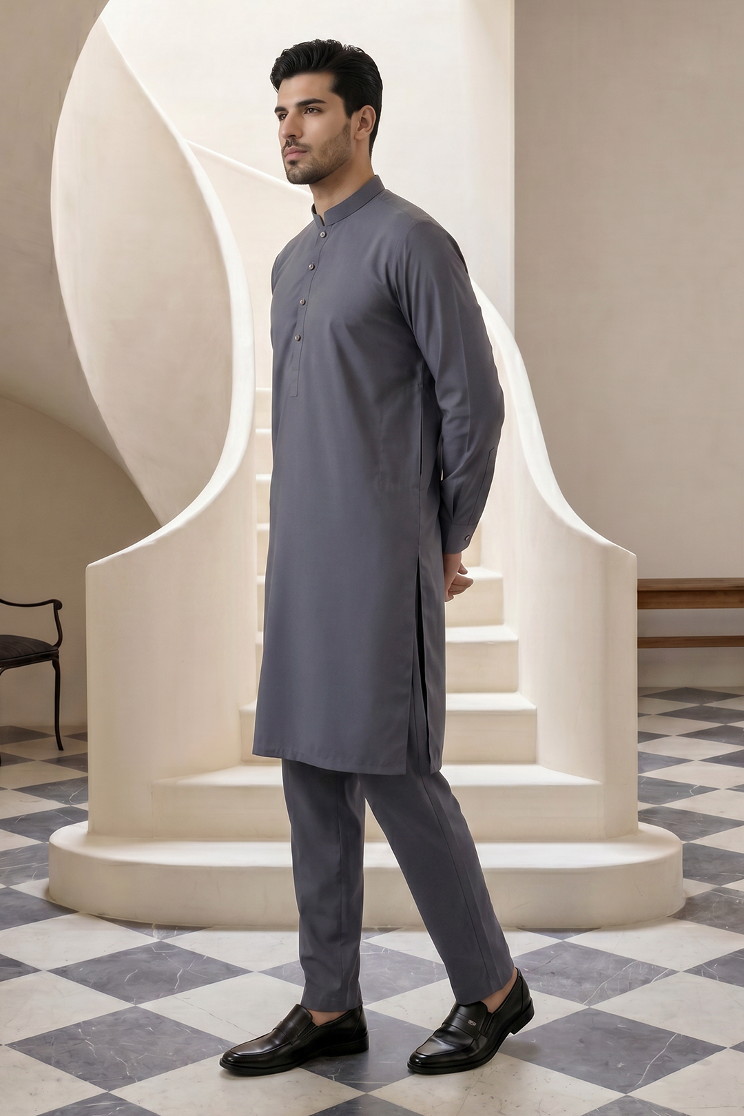 Wash & Wear Kurta Pajama - 2613