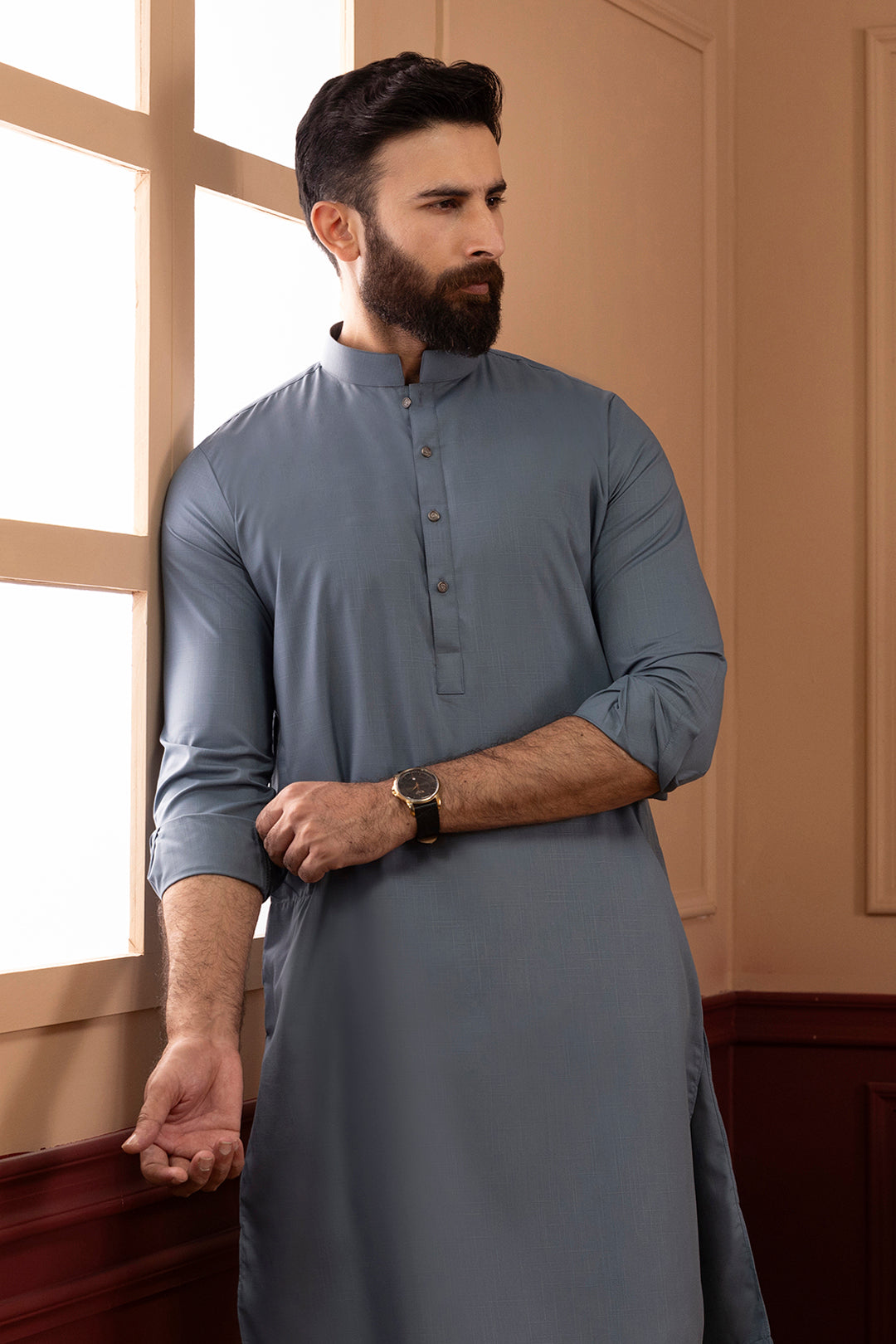 Wash & Wear Kurta Pajama - 9012