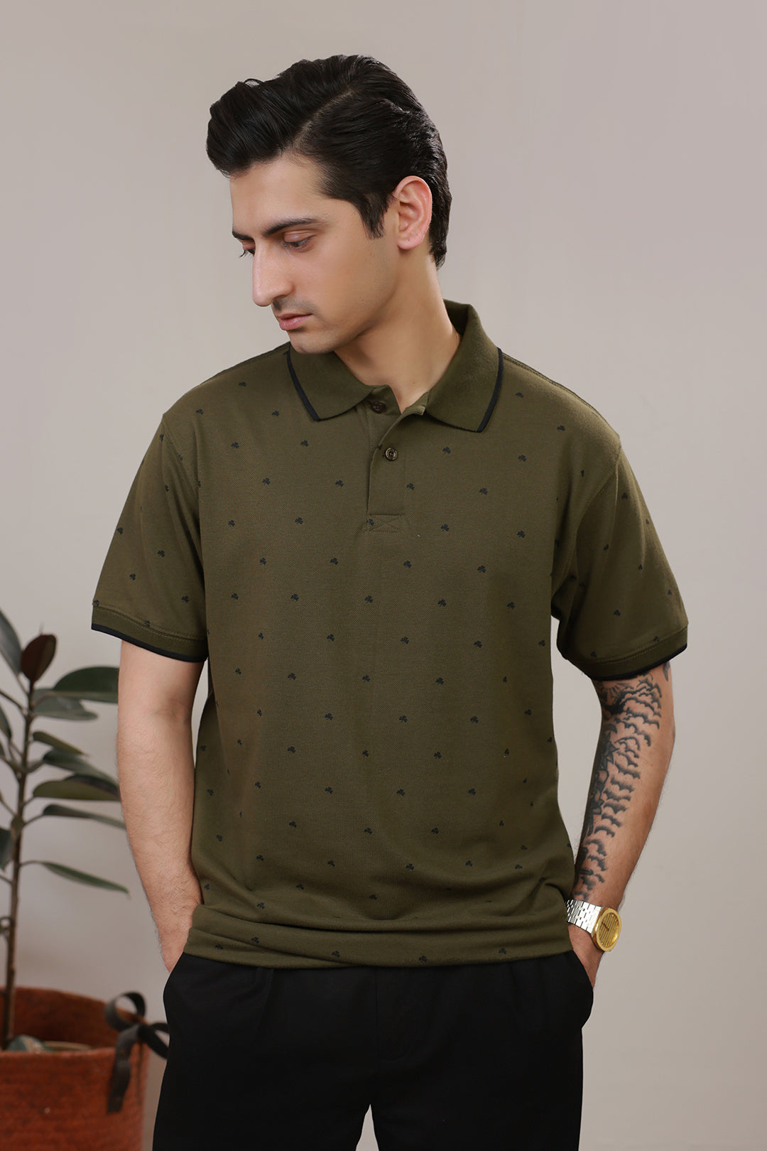 All Over Print Polo - 6001