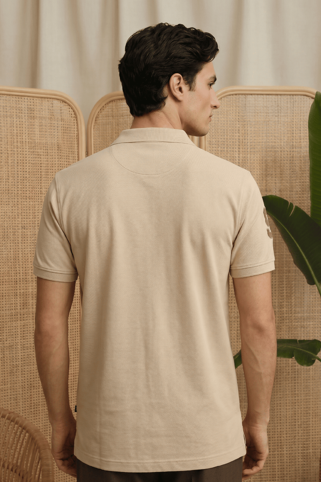 Contrast Placket Polo - 6001