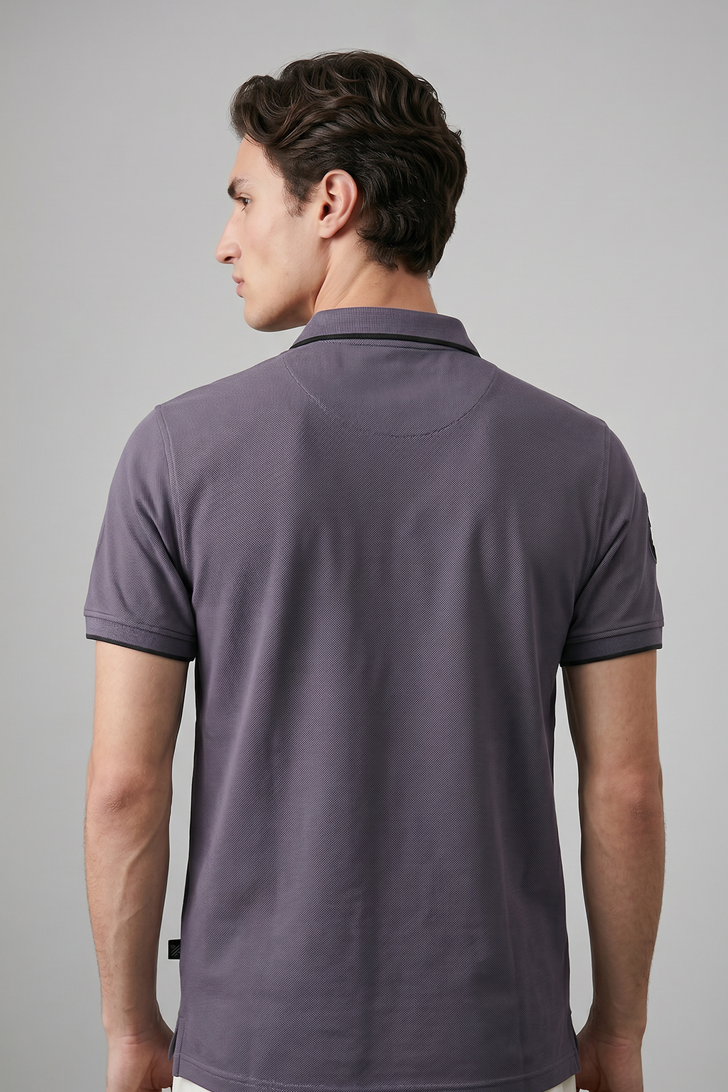 Contrast Placket Polo - 6001