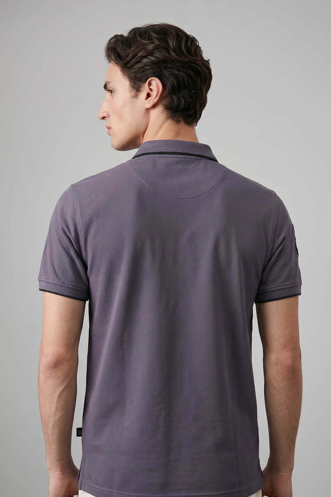 Contrast Placket Polo - 6001