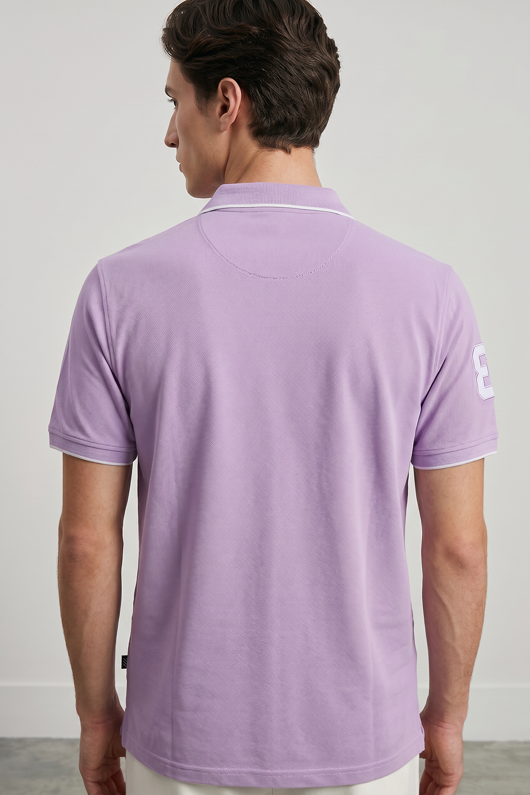 Contrast Placket Polo - 6001