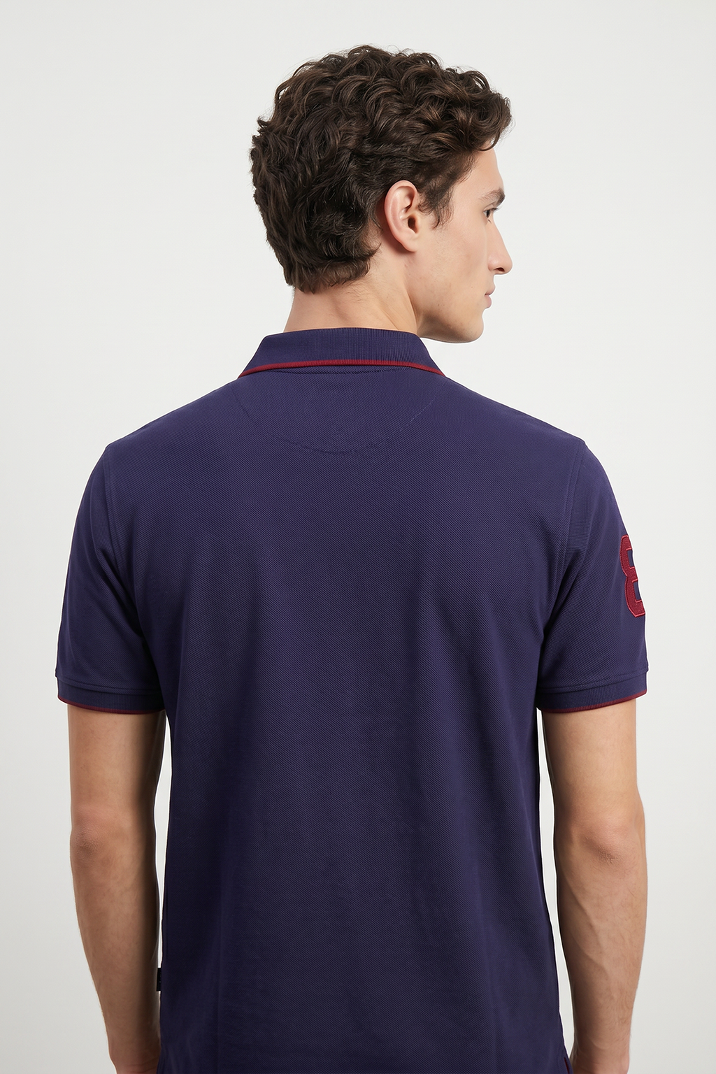 Contrast Placket Polo - 6001