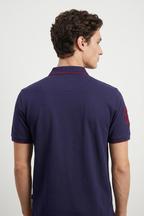 Contrast Placket Polo - 6001