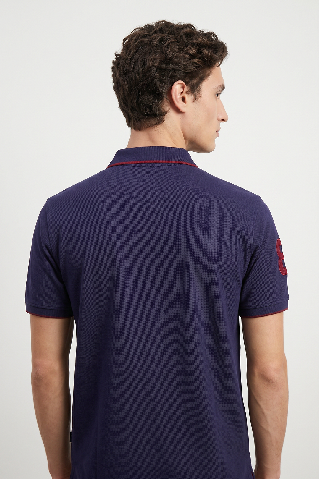 Contrast Placket Polo - 6001