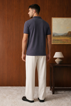 Contrast Placket Polo - 6001