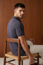 Contrast Placket Polo - 6001